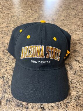 adidas Black and Gold Arizona State Sun Devils Cap